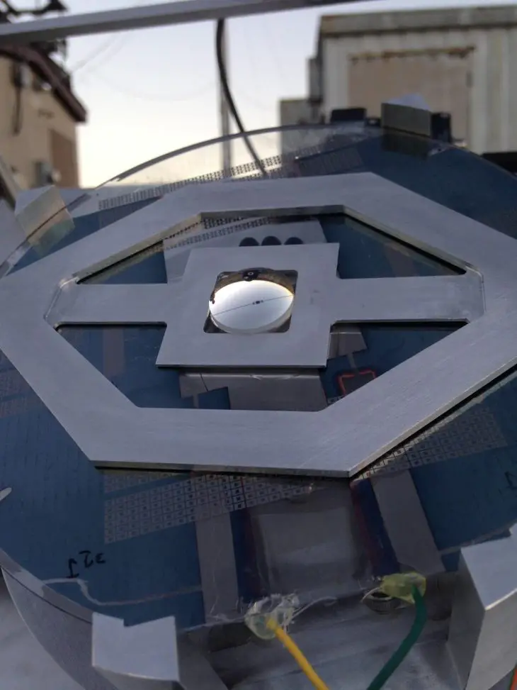 Efficacité Le Panneau Solaire à Concentration écrase Le