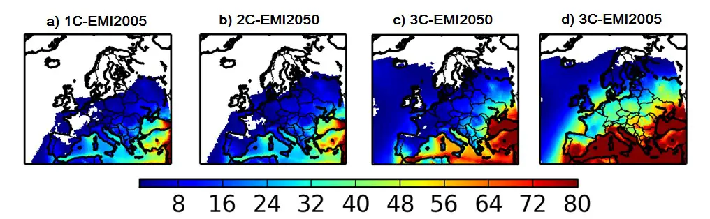 La qualité de l'air en Europe menacée par le réchauffement global 2