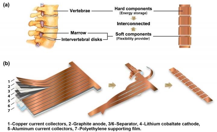 Des ingénieurs développent une batterie au lithium flexible pour l'électronique portable 2