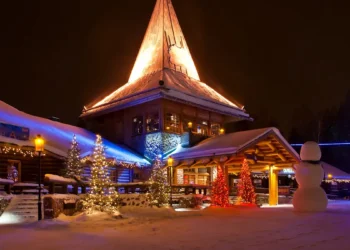 Laponie : cette année, le père noël passe à l'énergie verte