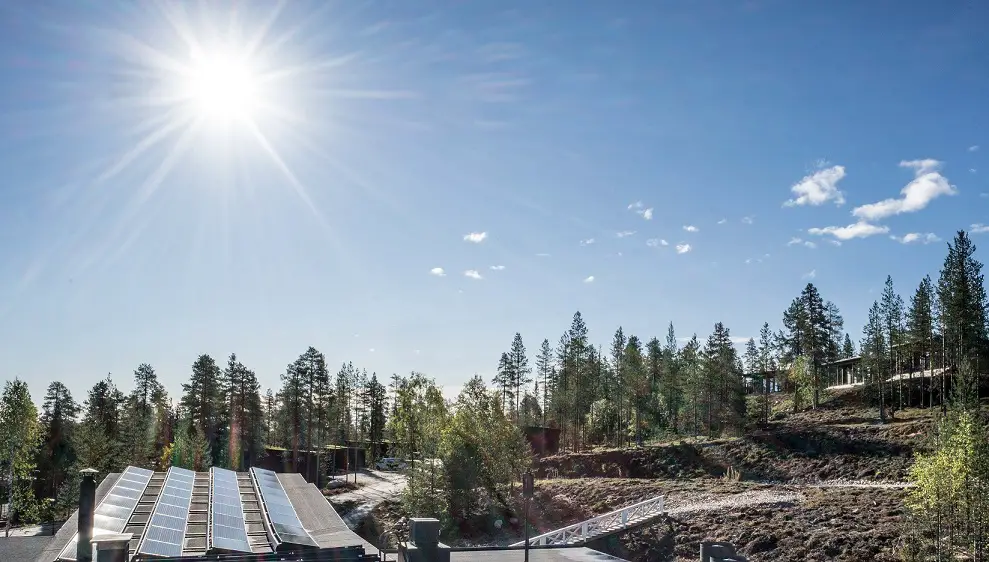 Laponie : cette année, le père noël passe à l'énergie verte 2