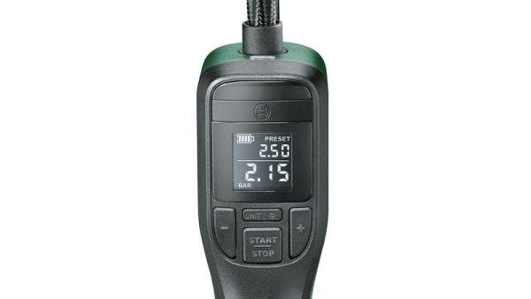 Avec EasyPump, le gonflage de 100 l de volume d'air prend environ 9 minutes 5