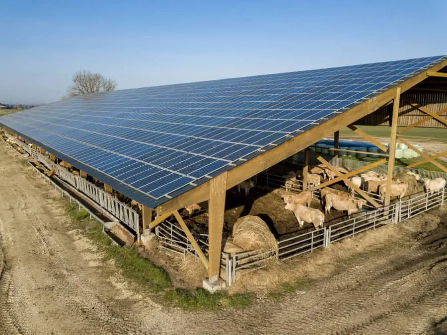 Panneaux photovoltaïques : la solution de financement écologique ? 2 hangar photovoltaïque