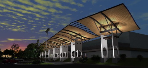 Des installations photovoltaïques originales pour la piscine municipale 3