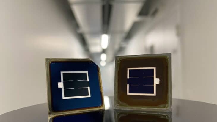 cellules photovoltaïques en tandem pérovskite-silicium
