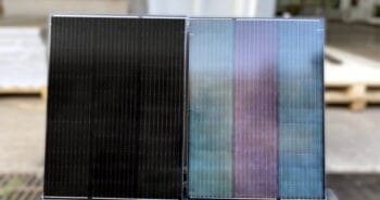 Des panneaux solaires colorés pourraient rendre la technologie plus attrayante