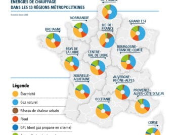 Évolution des énergies de chauffage des Français dans les territoires 3 Évolution des énergies de chauffage des Français dans les territoires