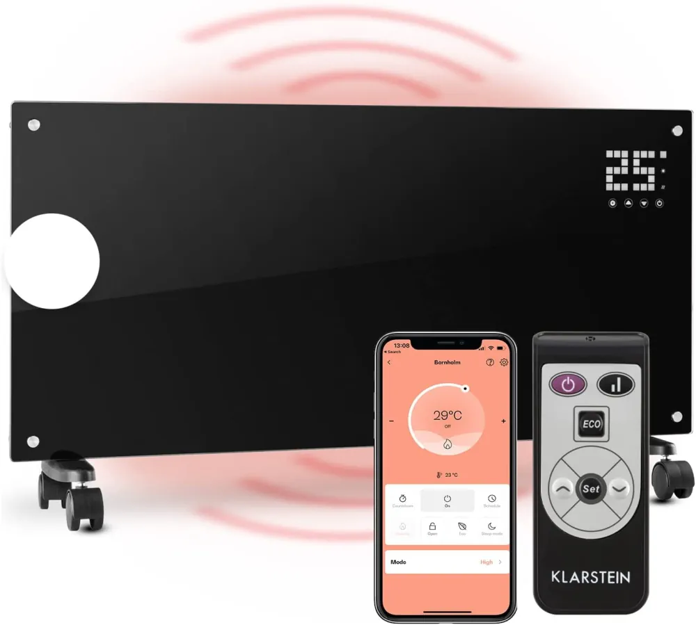 Les atouts d'un convecteur électrique basse consommation 2 Klarstein Radiateur Electrique Mobile