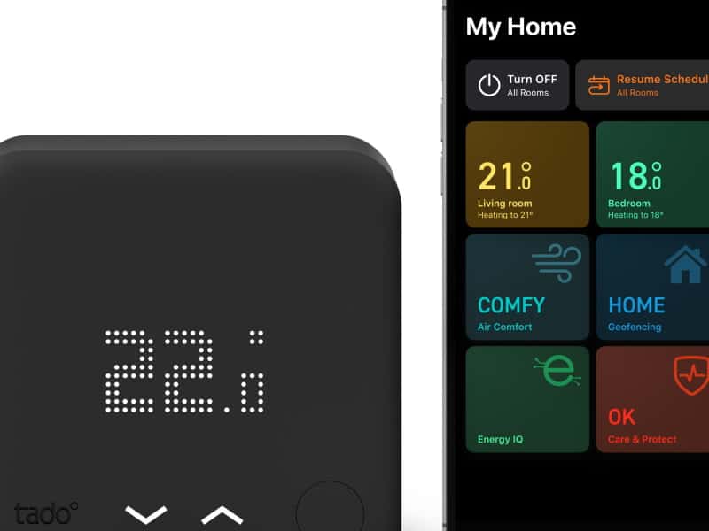 Le thermostat intelligent tado° Black Edition est disponible