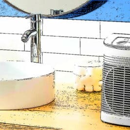 Chauffez votre salle de bain en un rien de temps avec le radiateur soufflant