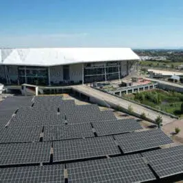 Une centrale photovoltaïque déployée à OL Vallée