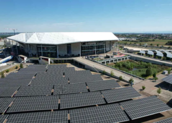 Une centrale photovoltaïque déployée à OL Vallée