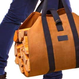 Le sac à bûches : l'accessoire indispensable pour transporter votre bois