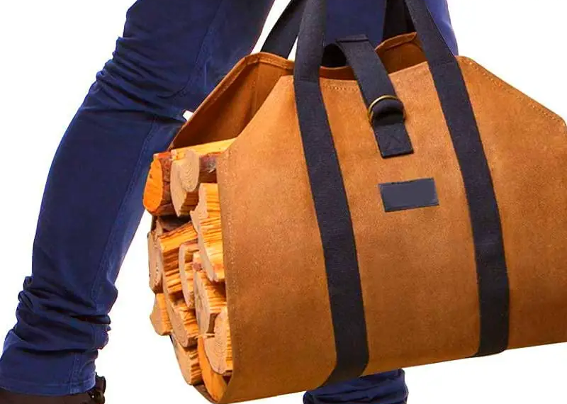 Le sac à bûches : l'accessoire indispensable pour transporter votre bois