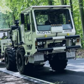 Camions vibrants : futurs sites souterrains de stockage du CO2 au Danemark