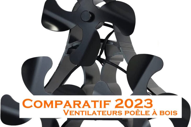 2023 : Comparatif des 10 meilleurs ventilateurs poêle à bois