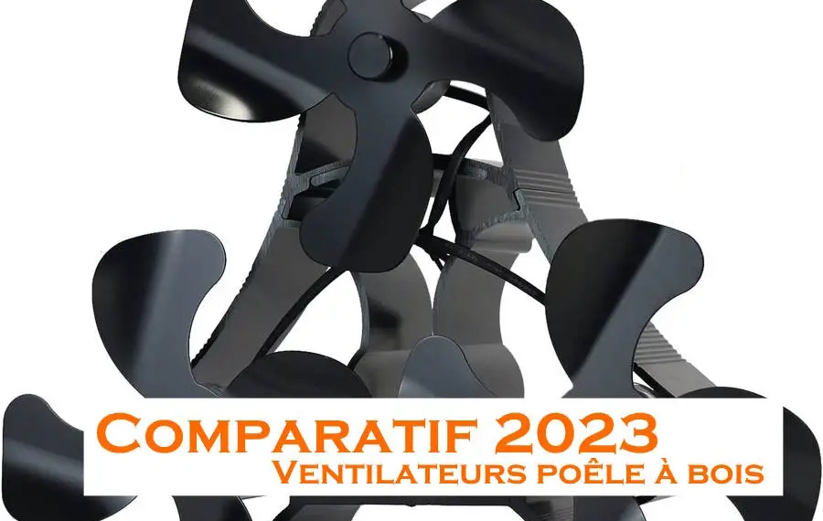 2023 : Comparatif des 10 meilleurs ventilateurs poêle à bois