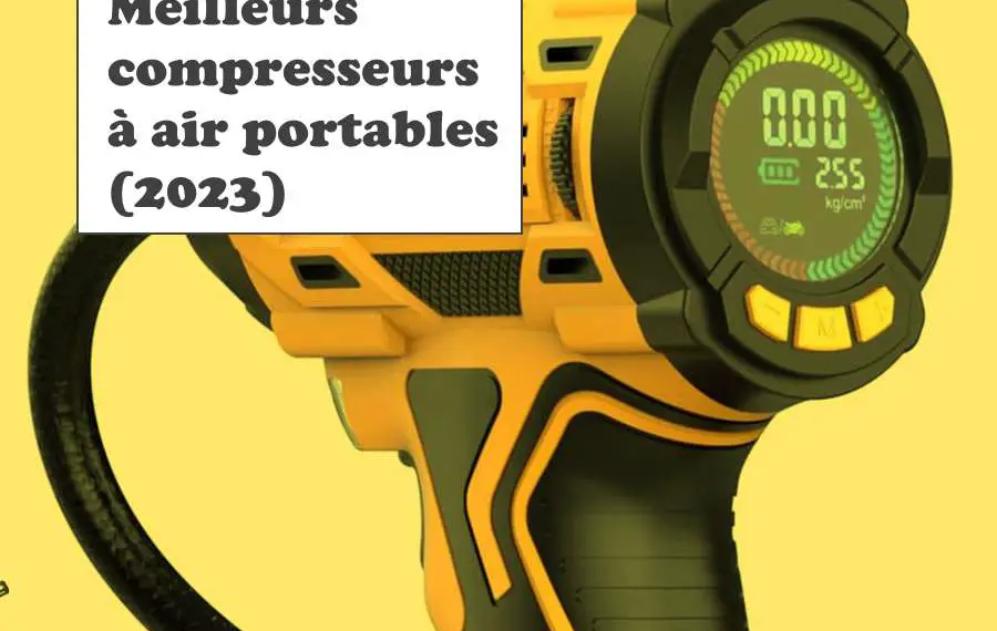 Meilleurs compresseurs à air portables (2023) : guide et comparatif