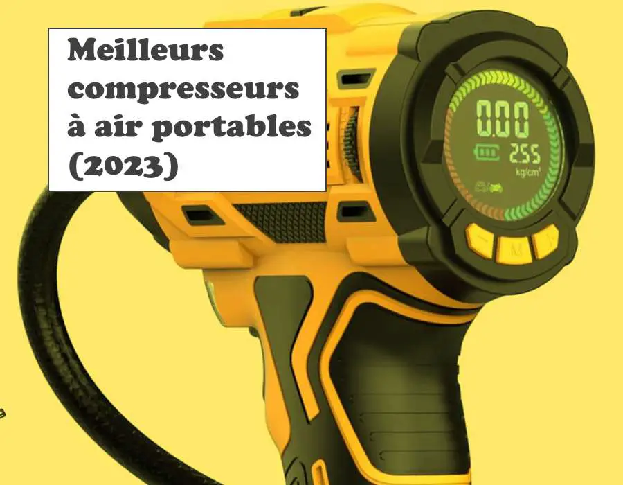 TOP 3 : Meilleur Compresseur d'Air Portable 2023 