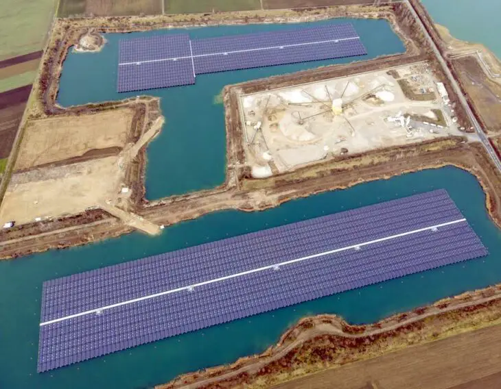 Mise en service de la plus grande centrale solaire flottante d’Europe centrale