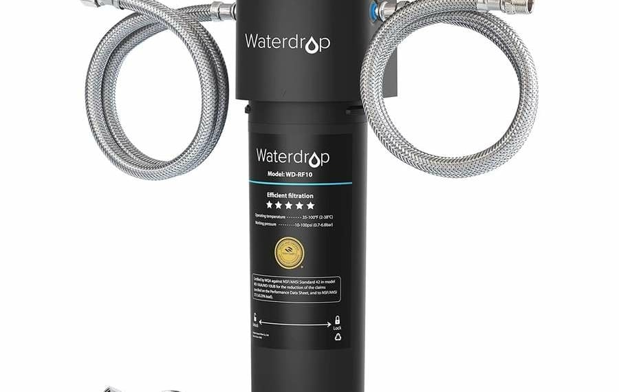 WaterDrop 10UA : un système de filtration d'eau à fixer sous l'évier