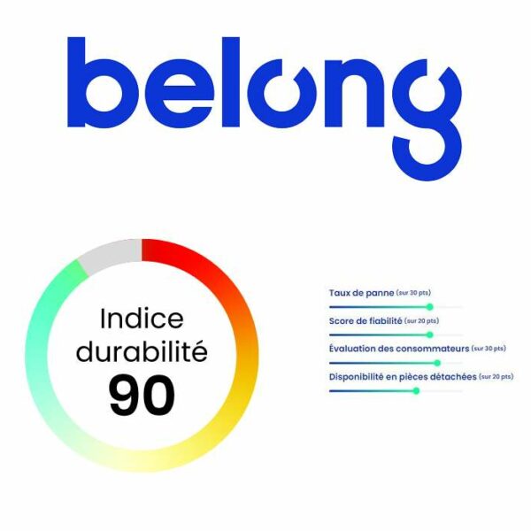 Belong : mieux que l’indice de réparabilité, l’indice de durabilité