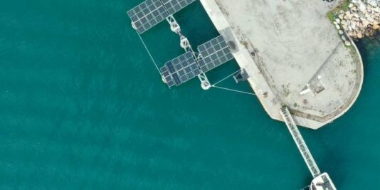 Lancement de la première ferme solaire offshore en France 10