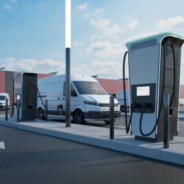 ABB E-mobility développe une solution de recharge pour camions électriques