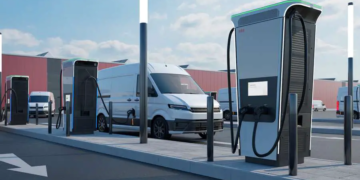 ABB E-mobility développe une solution de recharge pour camions électriques
