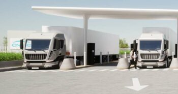 Premier réseau de recharge 100% électrique pour poids lourds Paris-Lyon