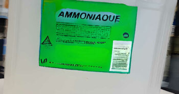 Pour une ammoniaque écologique, il suffit d'ajouter de l'eau