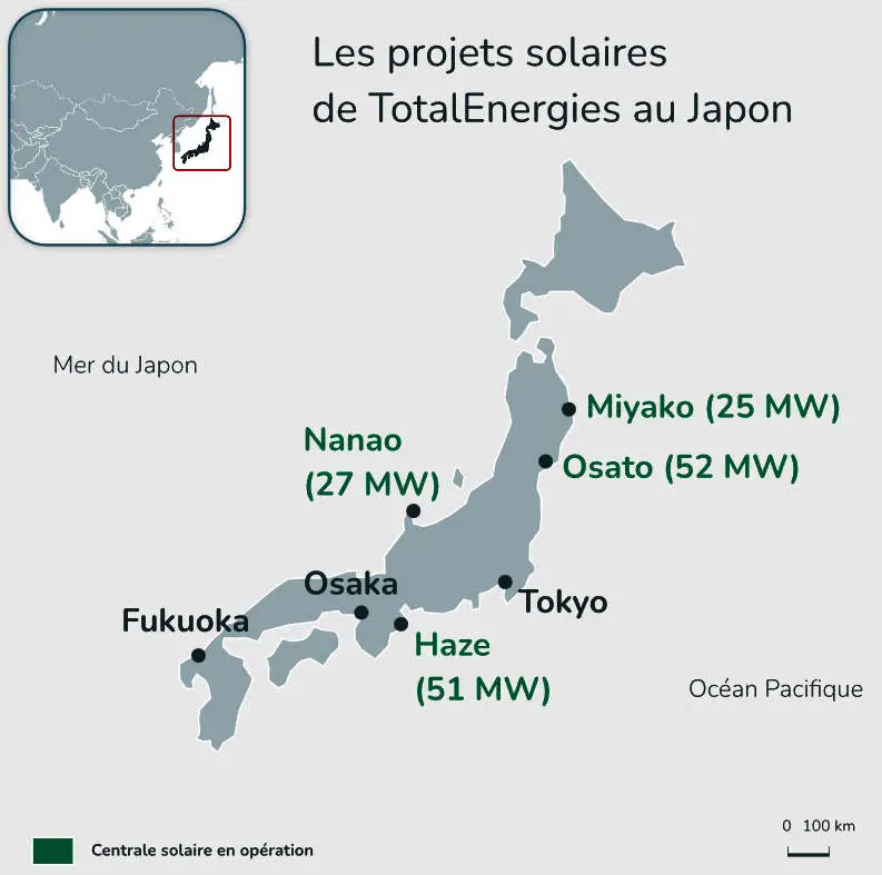 TotalEnergies lance sa 4ème centrale solaire au Japon (51 MW) 2