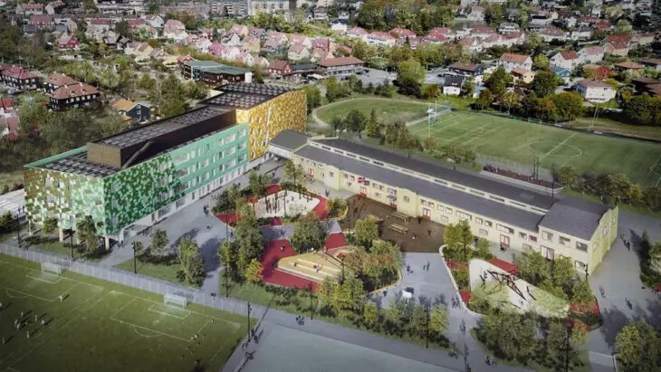 La 1ère école à énergie positive d'Oslo est en cours de création