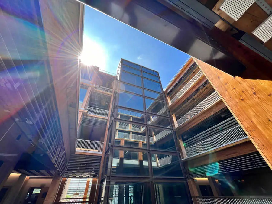 Gaïa, devient le plus grand bâtiment en bois d'Asie 2