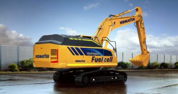 Chantiers : Komatsu innove avec une pelle hydraulique à hydrogène