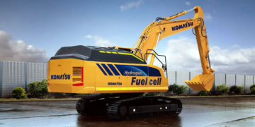 Chantiers : Komatsu innove avec une pelle hydraulique à hydrogène