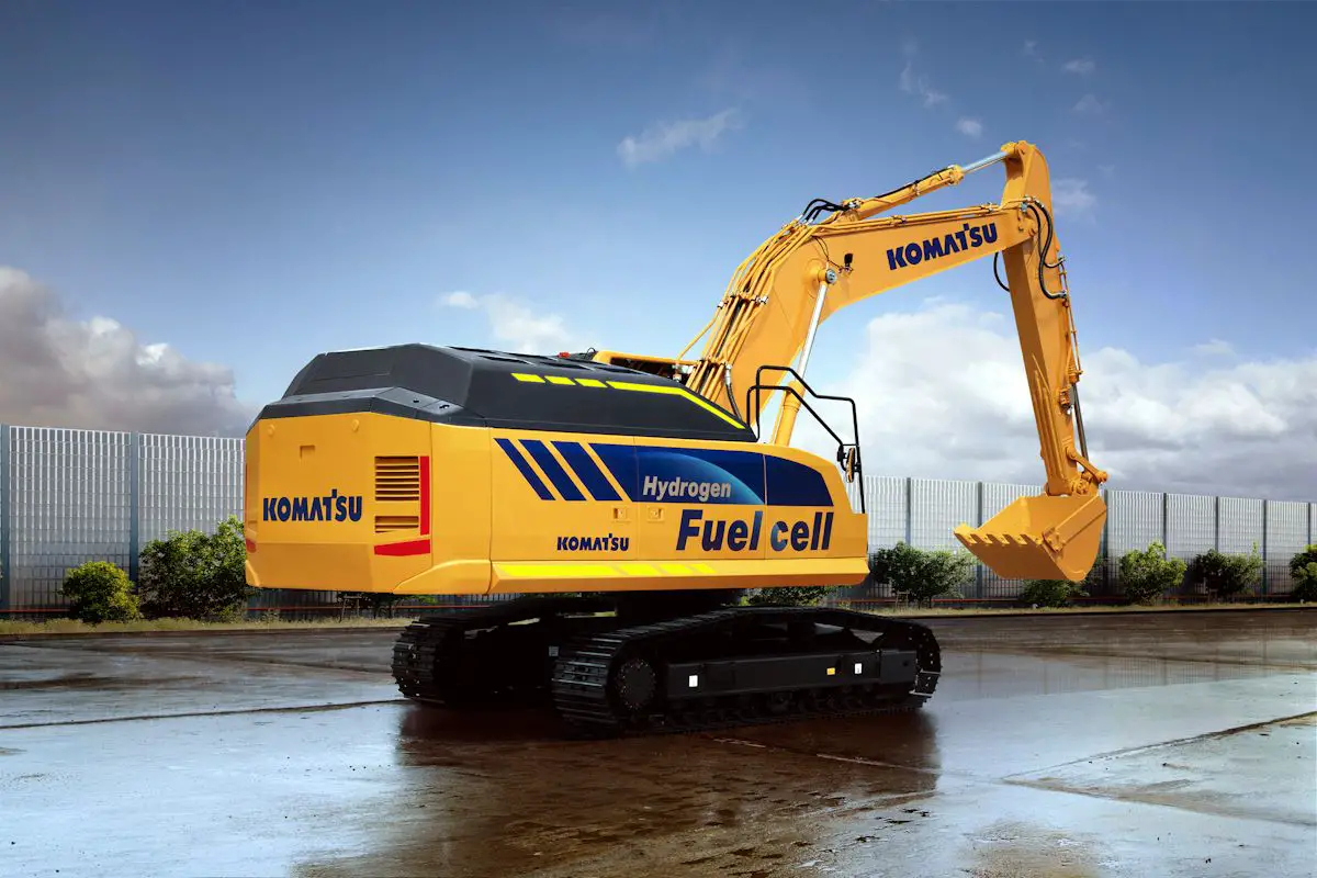 Chantiers : Komatsu innove avec une pelle hydraulique à hydrogène
