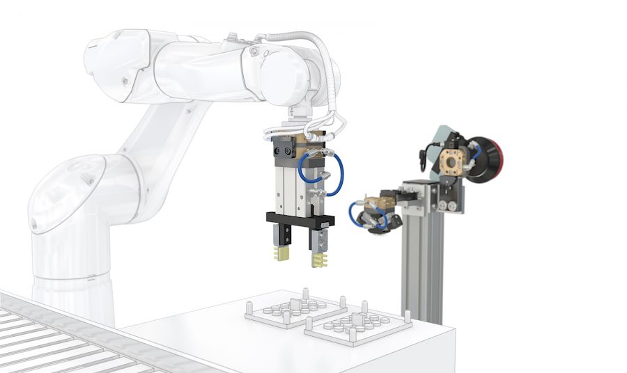 De nouvelles solutions de manipulation de pièces sur mesure pour robots 2 Stäubli Fluid Connectors