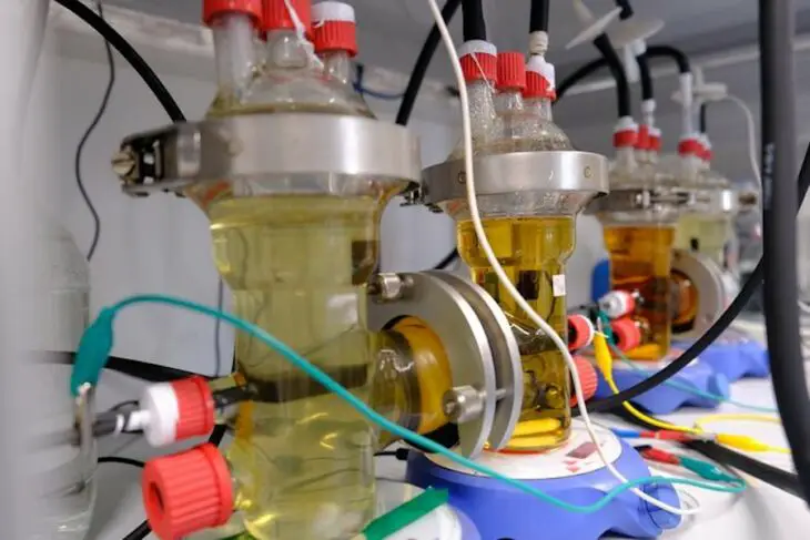 Comment les microorganismes transforment le CO2 et l'électricité en alcool