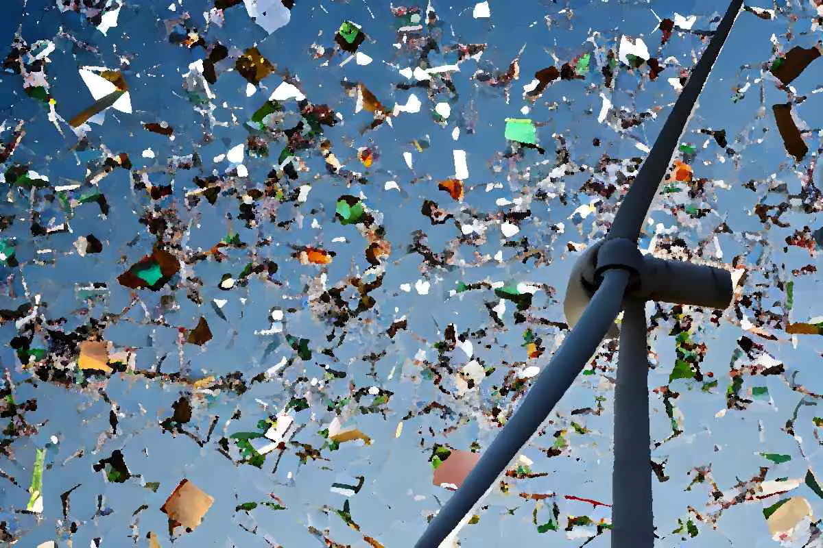 Poudre d'éoliennes : une solution de recyclage unique en son genre