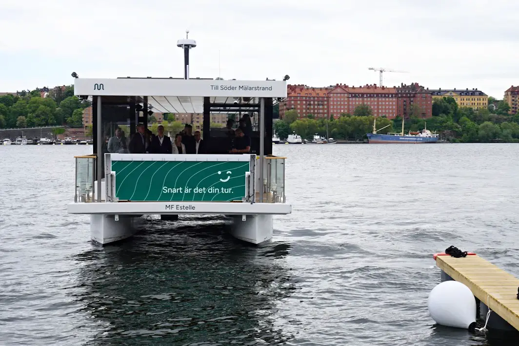 Transport fluvial : MF Estelle, le ferry autonome et électrique