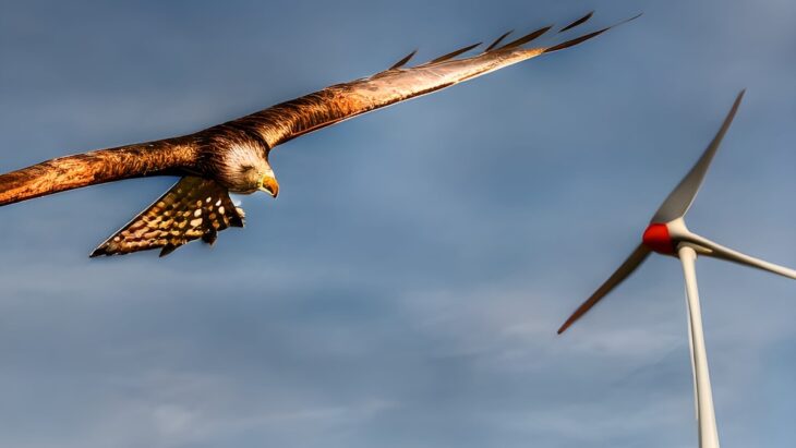 Le système SafeWind réduit les collisions entre oiseaux et éoliennes