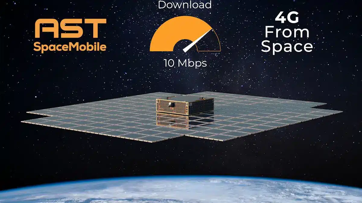 La 4G depuis l'espace : les tests réussis d'AST SpaceMobile