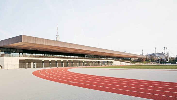 Le plus grand complexe sportif en bois d'Europe : Campus im Olympiapark