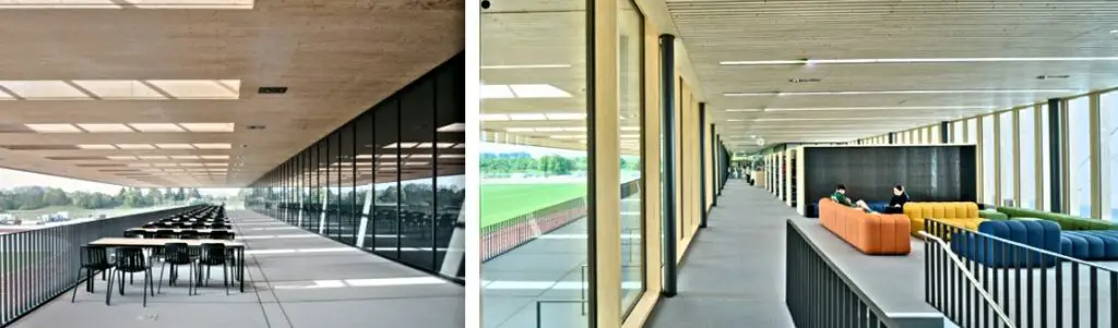 Le plus grand complexe sportif en bois d'Europe : Campus im Olympiapark 7
