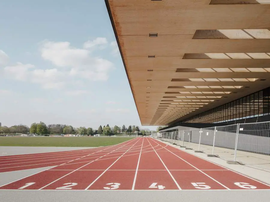 Le plus grand complexe sportif en bois d'Europe : Campus im Olympiapark 4