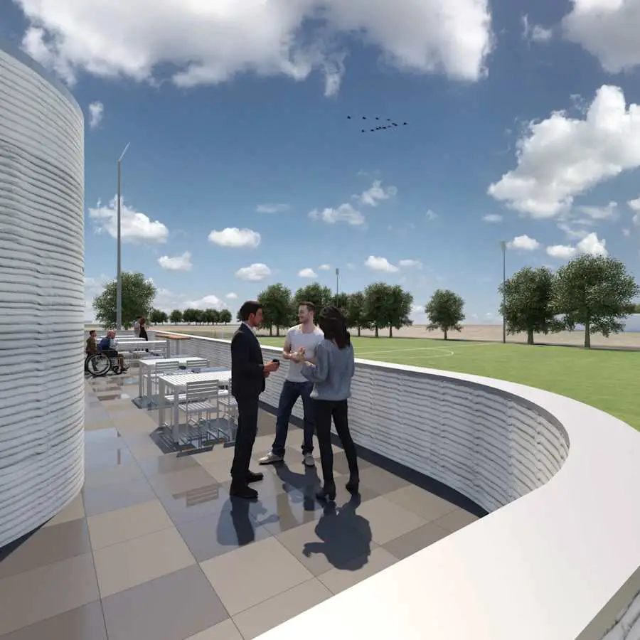 Le premier complexe de football imprimé en 3D voit le jour en Allemagne 3