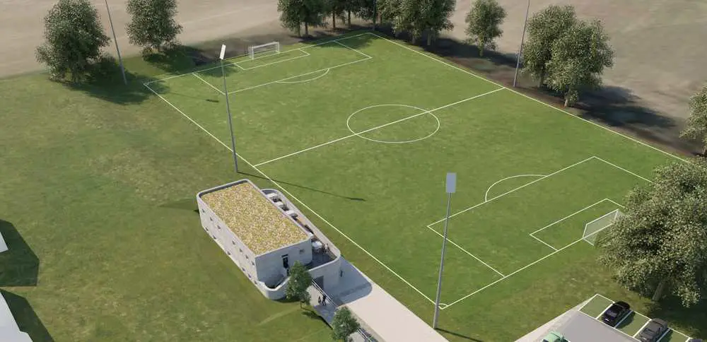 Le premier complexe de football imprimé en 3D voit le jour en Allemagne 2