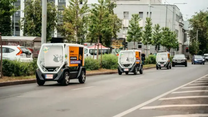 La livraison autonome arrive en Europe à Vilnius