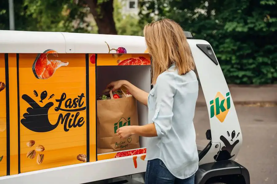 La livraison autonome arrive en Europe à Vilnius 3